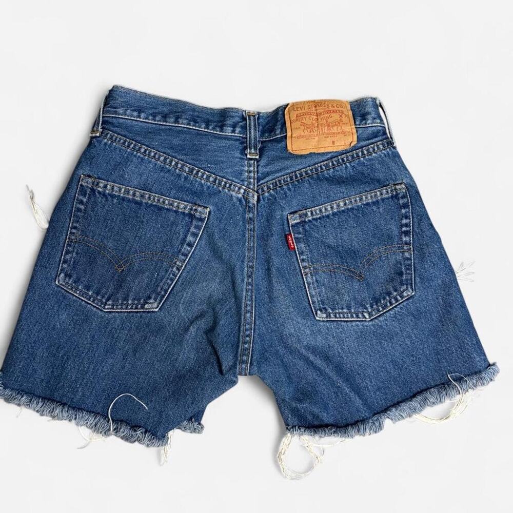 Levi's 501 blue denim shorts - size W23”